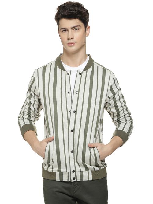 green striped bomber jacket - 16712768 - Very Small Image - 1