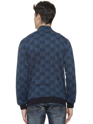 blue checkered bomber jacket - 16712769 - Standard Image - 3