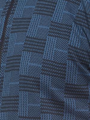 blue checkered bomber jacket - 16712769 - Standard Image - 5