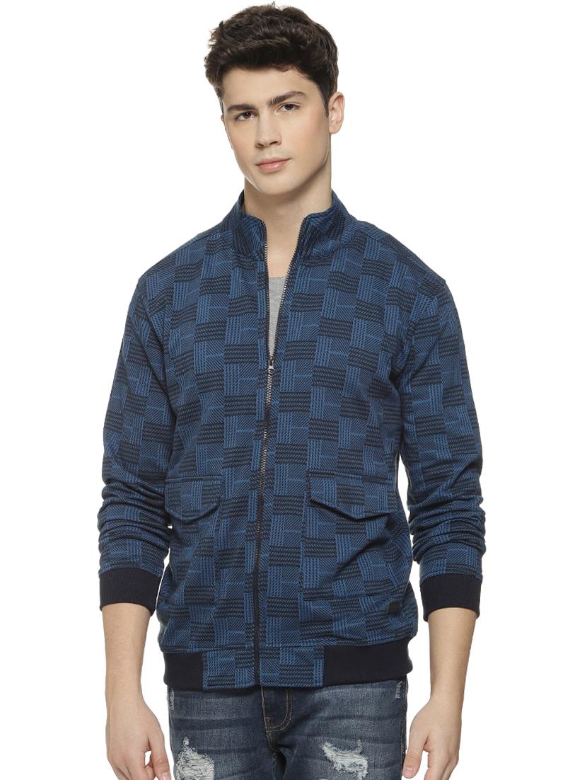 blue checkered bomber jacket - 16712769 - Zoom Image - 1
