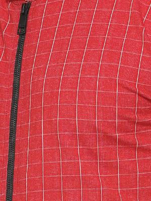 red checkered bomber jacket - 16712773 - Standard Image - 5