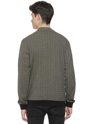 grey checkered bomber jacket - 16712776 - Standard Image - 3