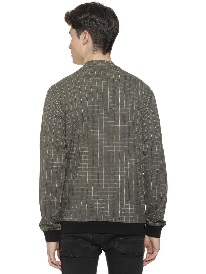 grey checkered bomber jacket - 16712776 - Zoom Image - 3