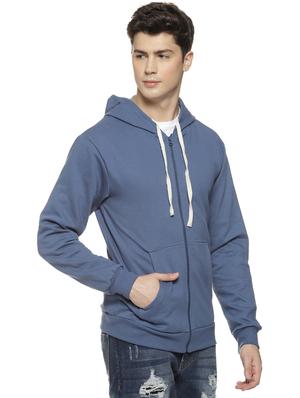 blue solid sweatshirt - 16712778 - Standard Image - 2