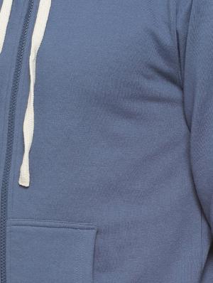 blue solid sweatshirt - 16712778 - Standard Image - 5