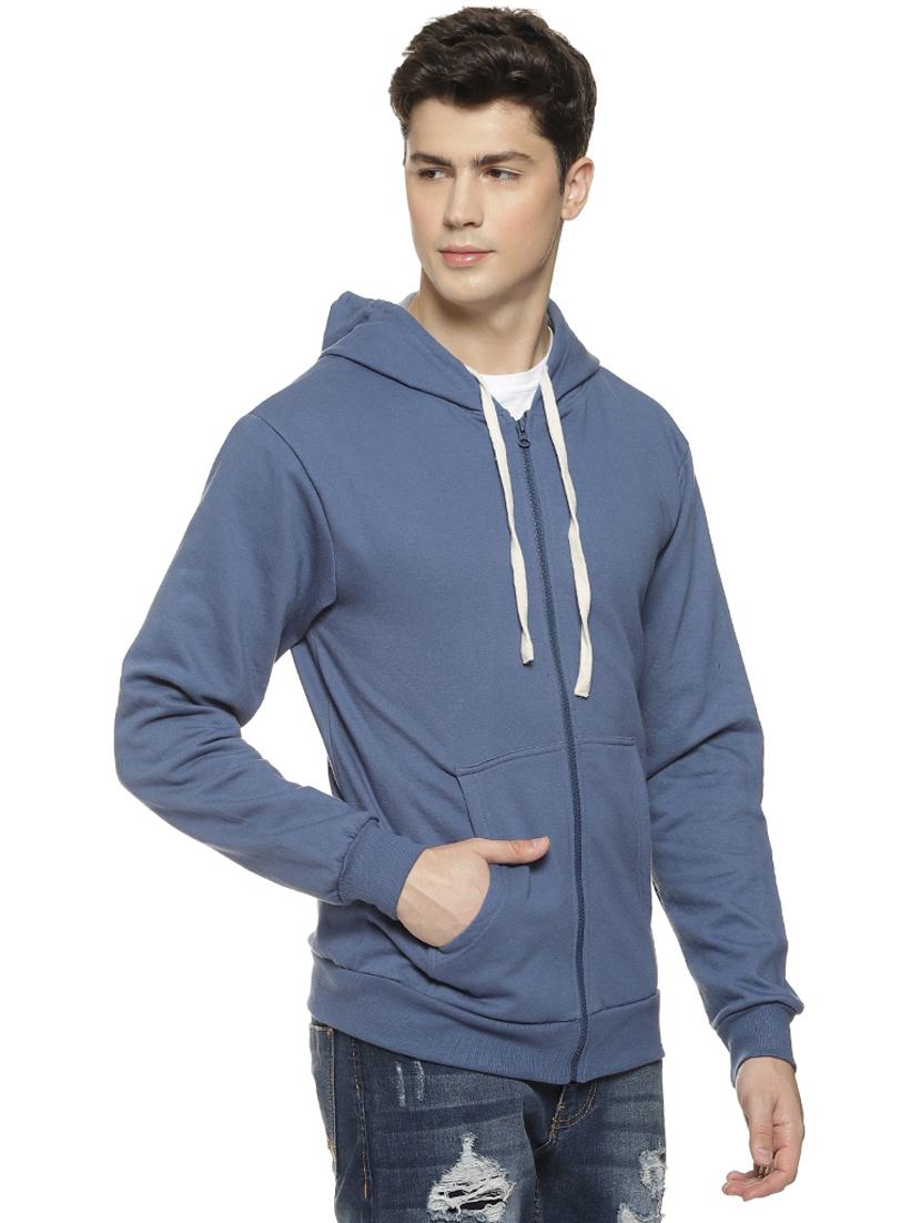 blue solid sweatshirt - 16712778 - Zoom Image - 2