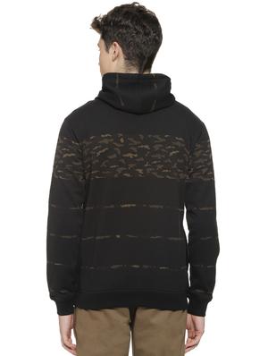black camouflage printed sweatshirt - 16712779 - Standard Image - 3