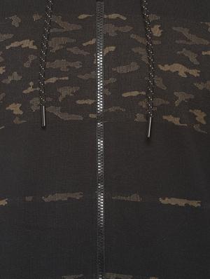 black camouflage printed sweatshirt - 16712779 - Standard Image - 5