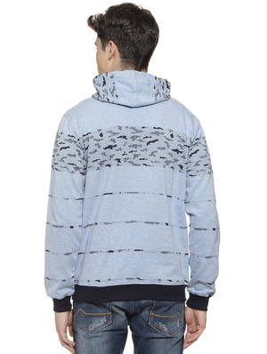 light blue camouflage printed sweatshirt - 16712780 - Standard Image - 3