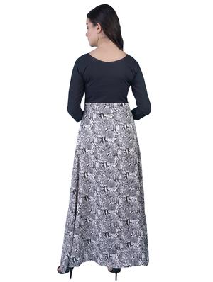 round neck snake print a-line dress - 16712809 - Standard Image - 3