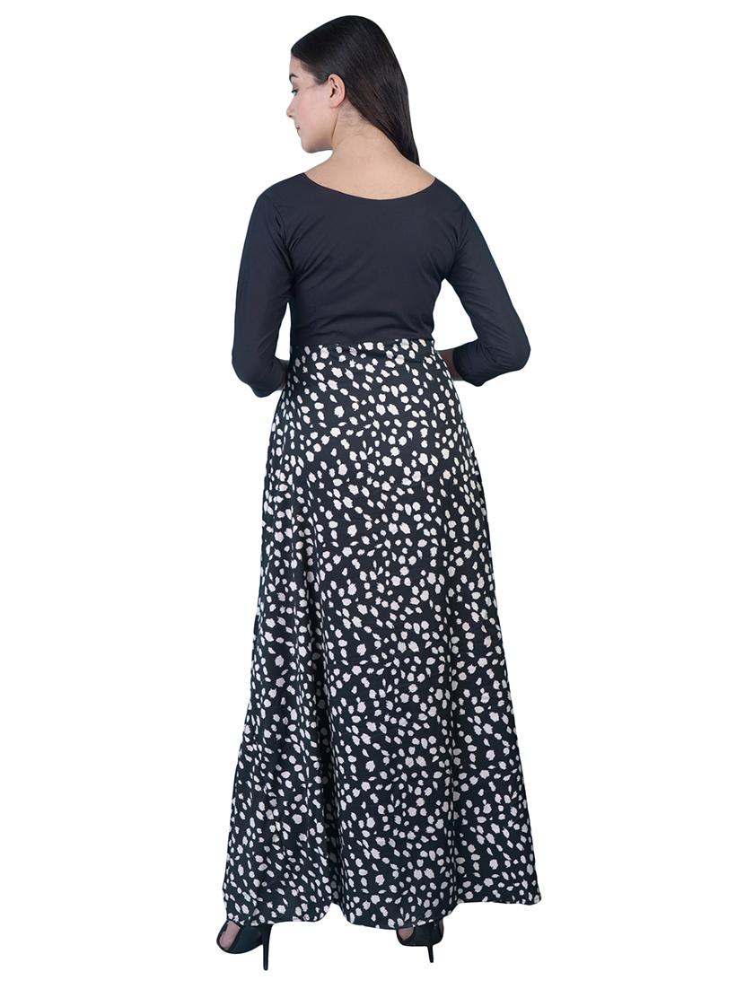 round neck a-line dress - 16712821 - Zoom Image - 3