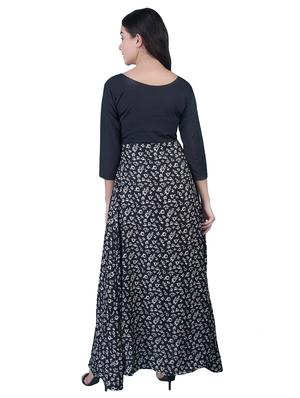 round neck floral a-line dress - 16712827 - Standard Image - 3