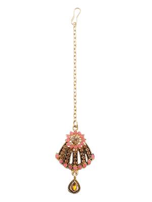 multi colored brass choker necklace - 16712877 - Standard Image - 3