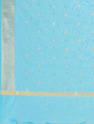 chanderi banarasi dupatta - 16712946 - Standard Image - 2