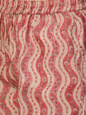 zari yoke kurta palazzo set - 16712959 - Standard Image - 4
