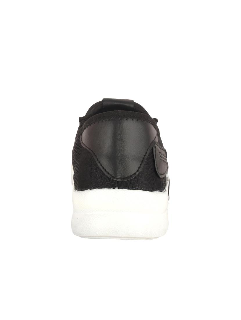 black mesh lace up sport shoes - 16712969 - Zoom Image - 3