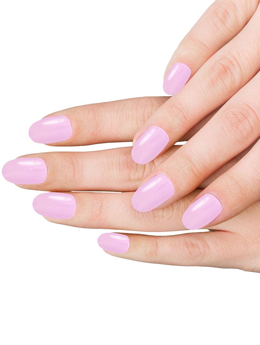 hand made /hand painted/hand crafted customised -liliac press on gel nails - 16713127 - Zoom Image - 1