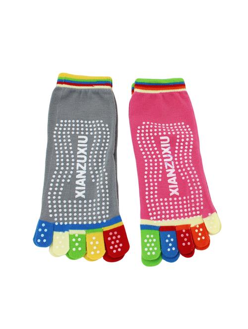 multi colored cotton socks - 16713284 - Standard Image - 1