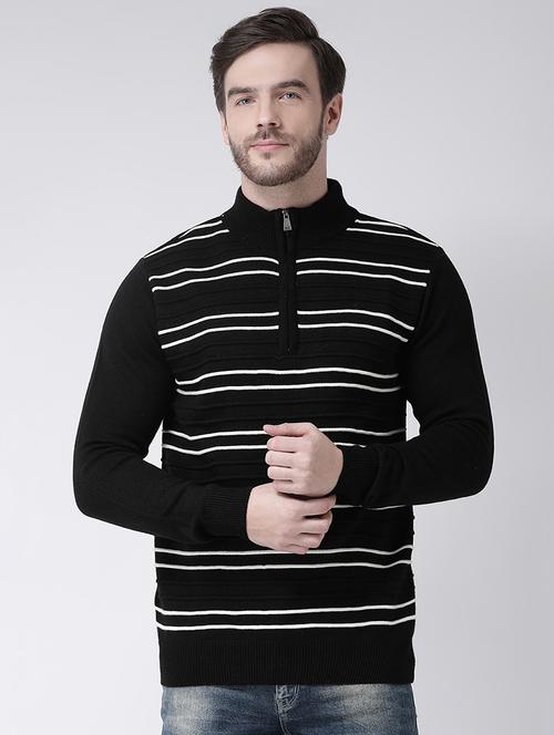 black striped pullover - 16713513 - Standard Image - 1