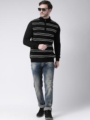 black striped pullover - 16713513 - Standard Image - 4