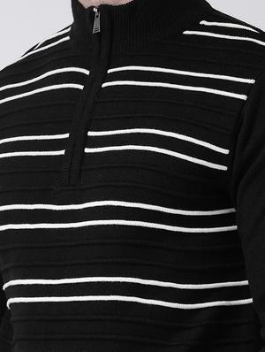 black striped pullover - 16713513 - Standard Image - 5