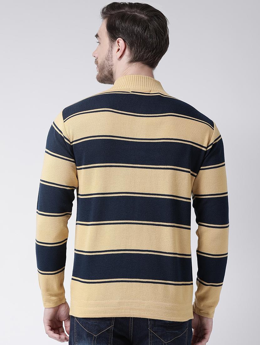 yellow striped pullover - 16713537 - Zoom Image - 3