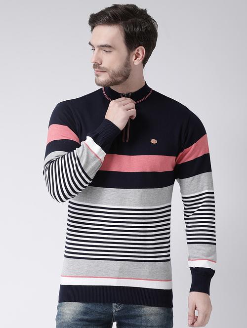 blue striped pullover - 16713539 - Very Small Image - 1