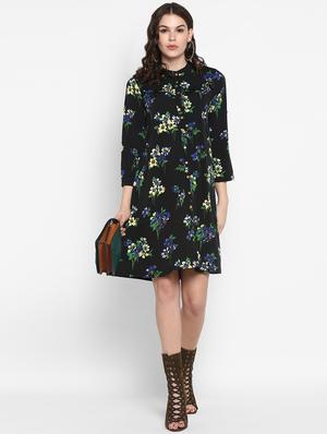 button up floral sheath dress - 16713829 - Standard Image - 4