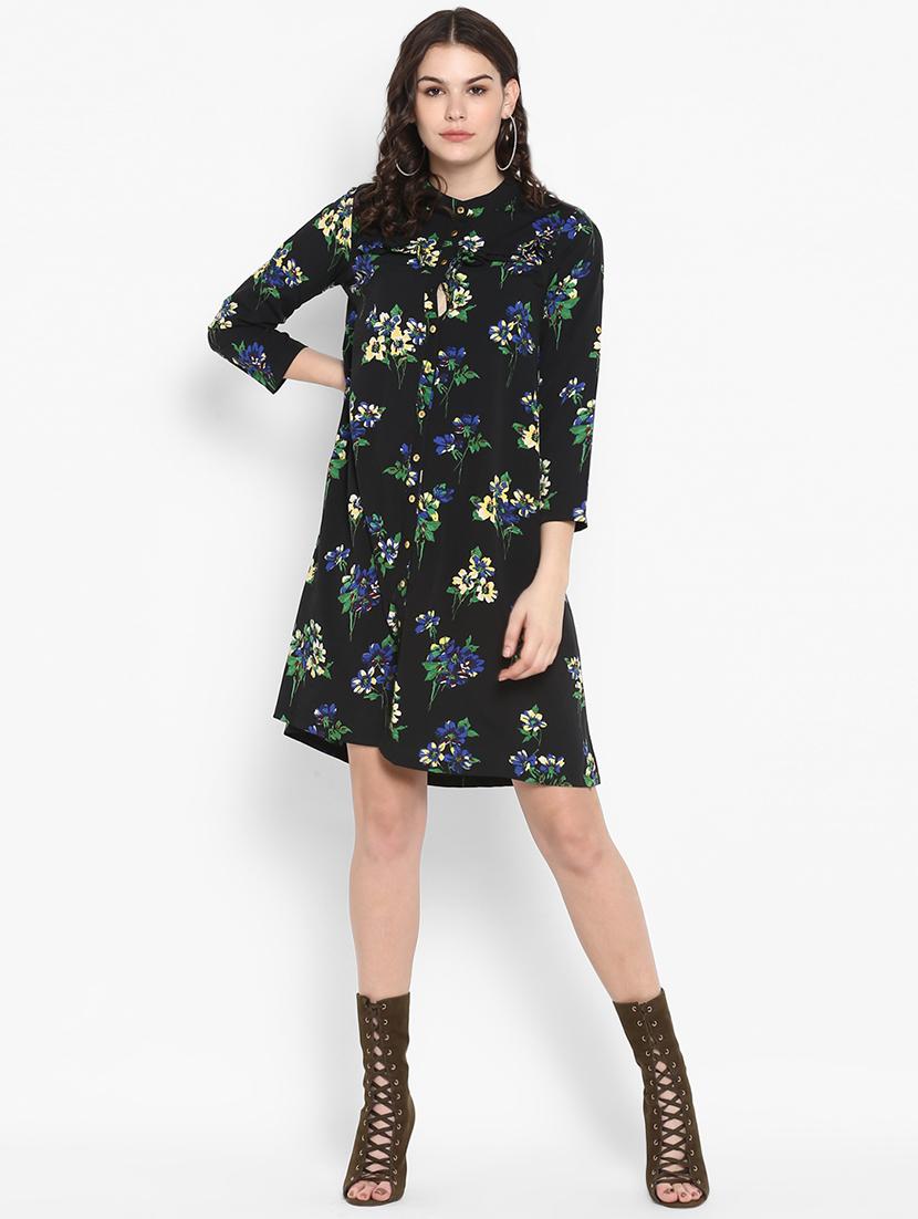 button up floral sheath dress - 16713829 - Zoom Image - 1