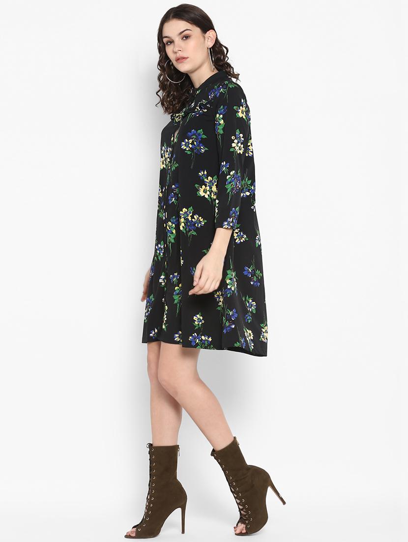 button up floral sheath dress - 16713829 - Zoom Image - 2