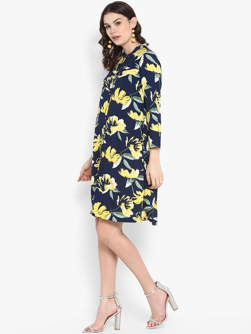 button up floral sheath dress - 16713830 - Zoom Image - 2