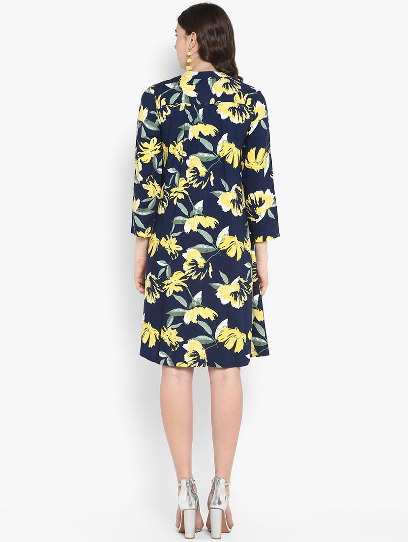 button up floral sheath dress - 16713830 - Zoom Image - 3