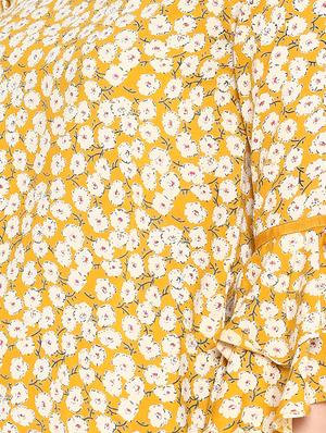 bell sleeved floral top - 16713835 - Standard Image - 5