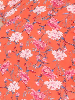 round neck floral top - 16713840 - Standard Image - 5