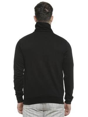 black solid sweatshirt - 16713908 - Standard Image - 3
