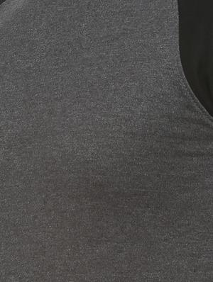 grey color block raglan sweatshirt - 16713915 - Standard Image - 5