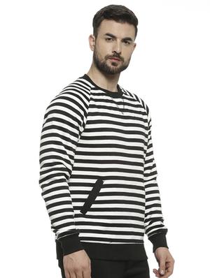 black striped sweatshirt - 16713916 - Standard Image - 2