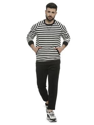 black striped sweatshirt - 16713916 - Standard Image - 4