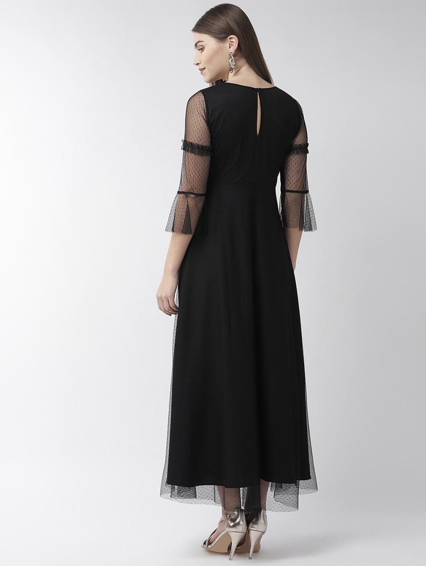 embroidered detail maxi dress - 16713924 - Zoom Image - 3