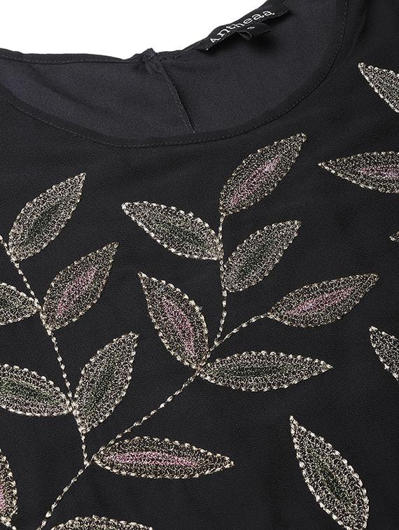 embroidered detail maxi dress - 16713924 - Zoom Image - 6