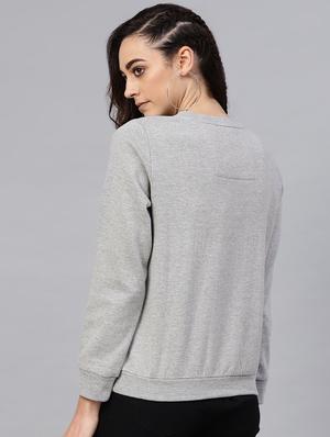 round neck embellished sweatshirt - 16713963 - Standard Image - 3