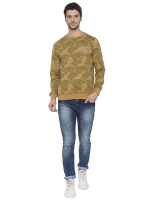yellow printed sweatshirt - 16713992 - Standard Image - 4