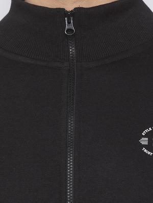 black solid sweatshirt - 16713998 - Standard Image - 5
