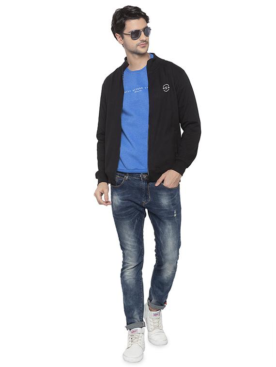 black solid sweatshirt - 16713998 - Zoom Image - 4
