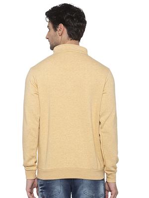 yellow solid sweatshirt - 16714010 - Standard Image - 3