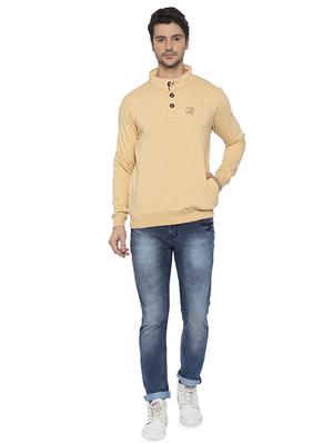 yellow solid sweatshirt - 16714010 - Standard Image - 4