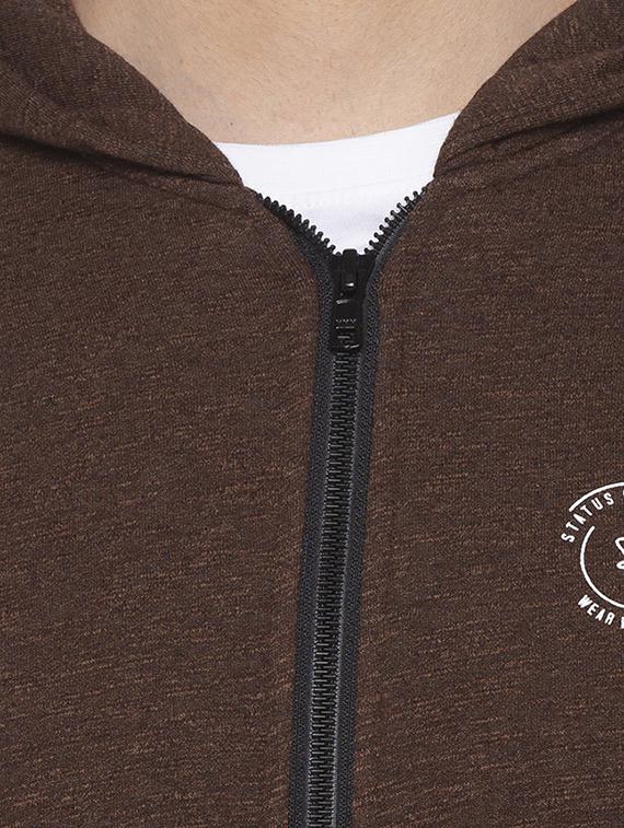 brown solid sweatshirt - 16714021 - Zoom Image - 5