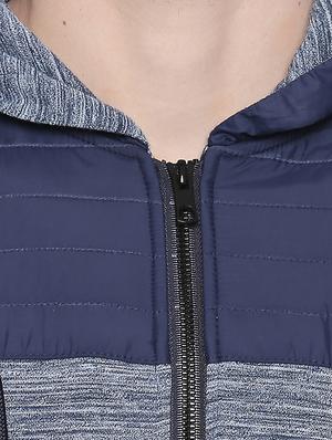 blue color block sweatshirt - 16714025 - Standard Image - 5