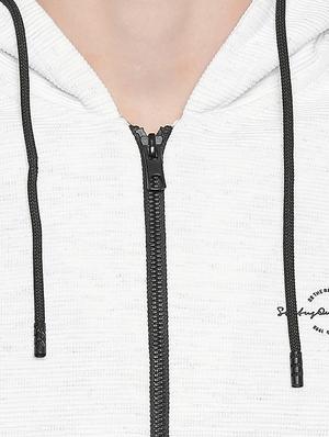 white solid sweatshirt - 16714041 - Standard Image - 5
