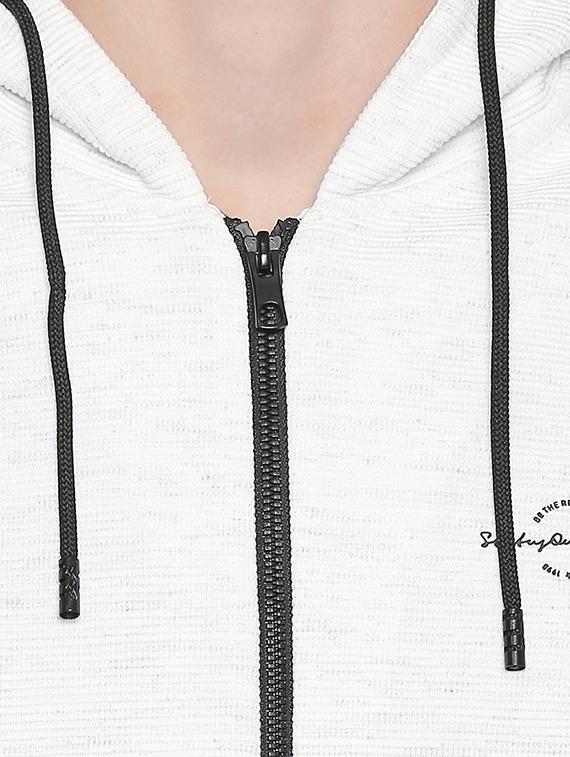 white solid sweatshirt - 16714041 - Zoom Image - 5